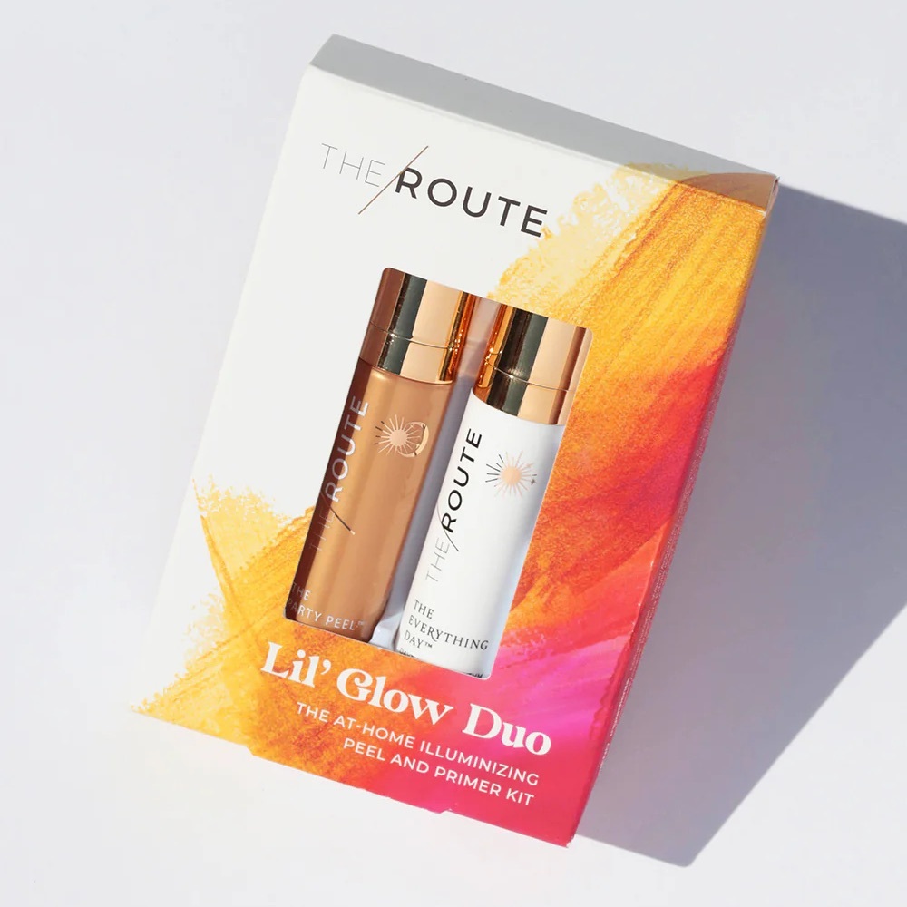 Lil' Glow Duo At-Home Illuminizing Peel and Primer Kit